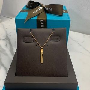 Birks Essential Vertical Bar Necklace